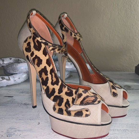 Charlotte Olympia leopardess wheels new - Picture 8 of 13